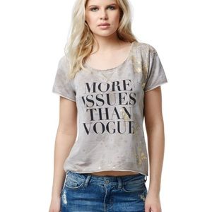 More Issues than Vogue T Shirt NWT